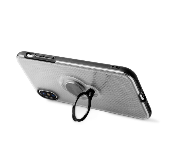 Etui Magnet Ring Cover do iPhone XS Max przezroczyste - 1384540 - zdjęcie 3